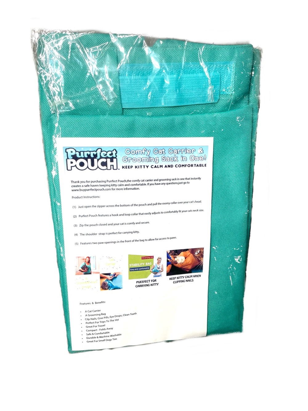 Purrfect Pouch Cat Carrier Bag